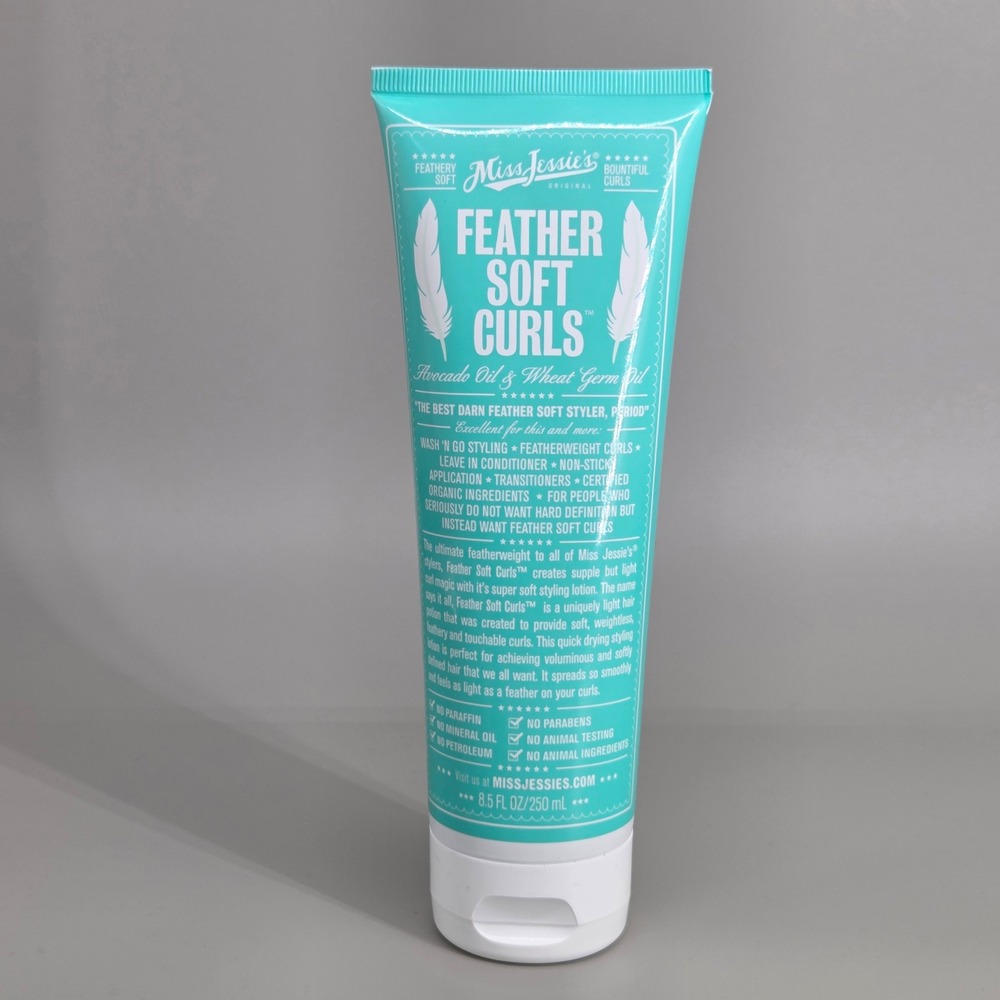 Miss Jessie's Feather Soft Curls Unisex 8.5oz Styling Lotion Avocado Wheat Germ